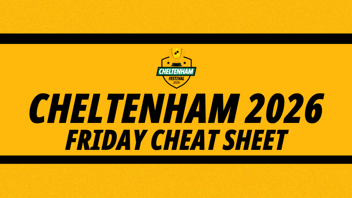 Image for Cheltenham Festival 2026 tips cheat sheet day four